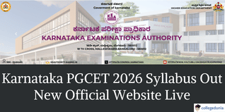 Karnataka PGCET 2026 Syllabus Out; KEA Activates New Exam Portal